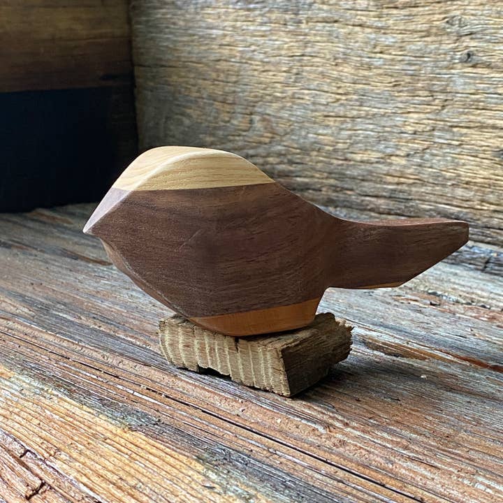 The Haven Woodshop - Wholesale Decorative Tabletop Object - Handcrafted Layered Wooden Birds34