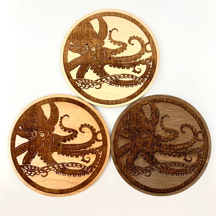 Rökelse Hållare - Kraken Jätte Bläckfisk Nautisk Konst Design för wholesale av Insert Brand Here Shop