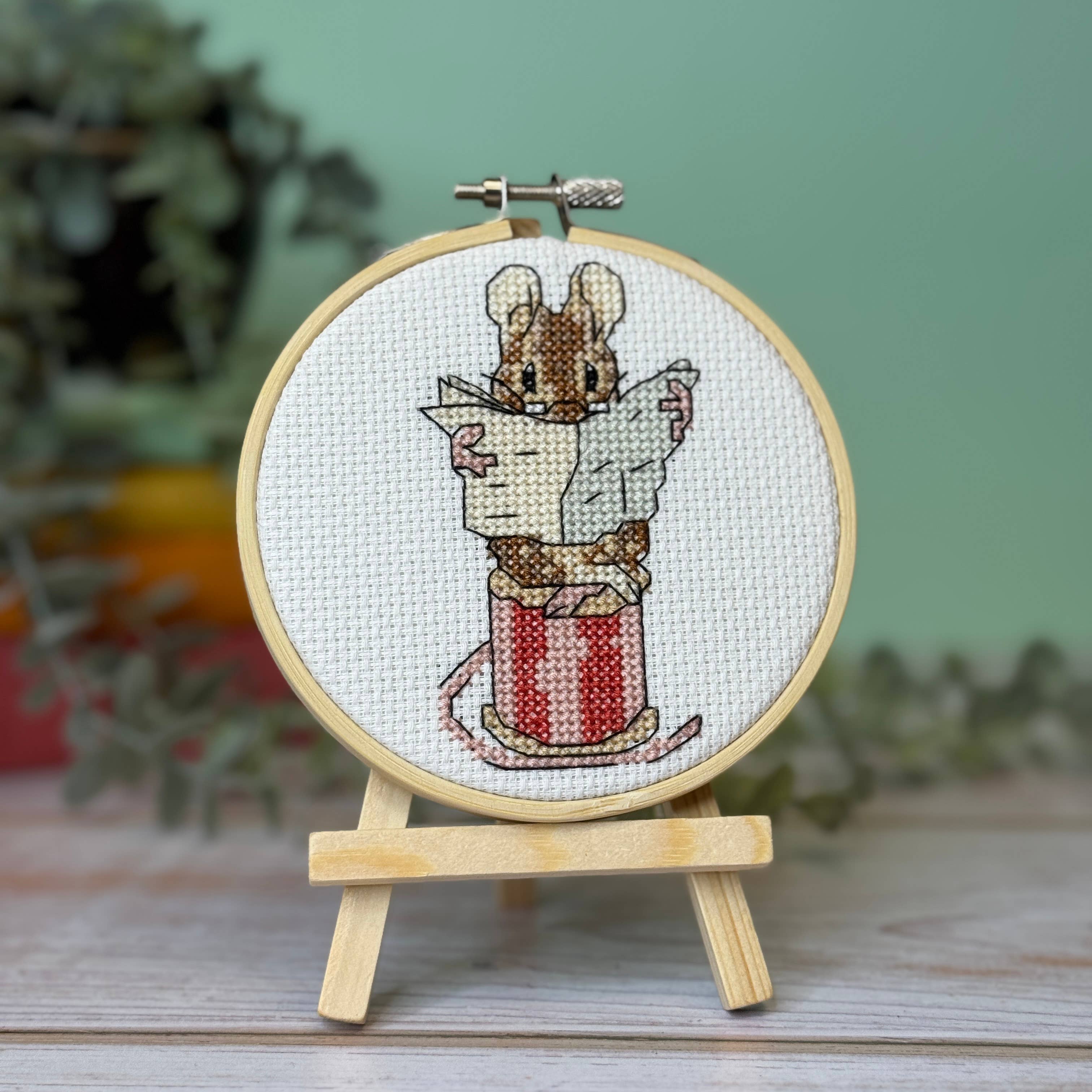 The Crafty Kit Company - Wholesale Embroidery/Cross Stitch Supplies - Beatrix Potter - Tailor of Gloucester Mini Cross Stitch Kit
