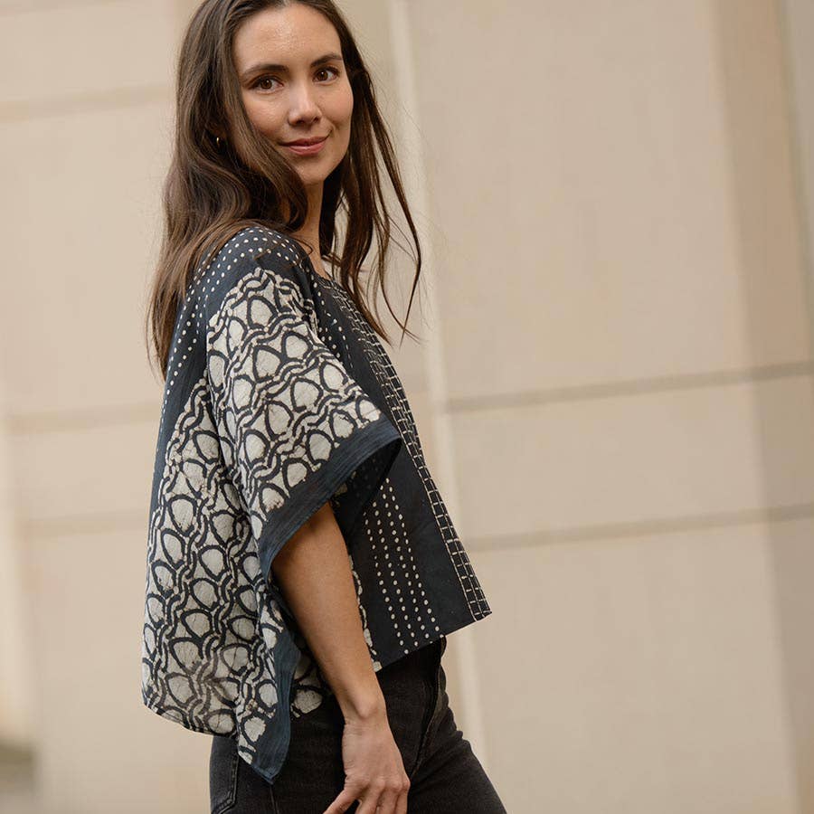 Ichcha - Wholesale Blouse - Women's - Hari Crop Top7