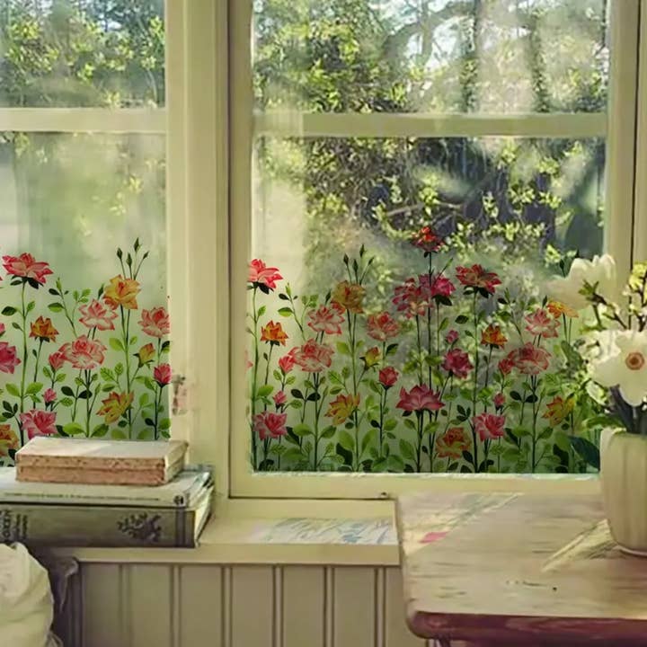 Moderny - Wholesale Wall Decal/Stickers - Floral Window Stickers