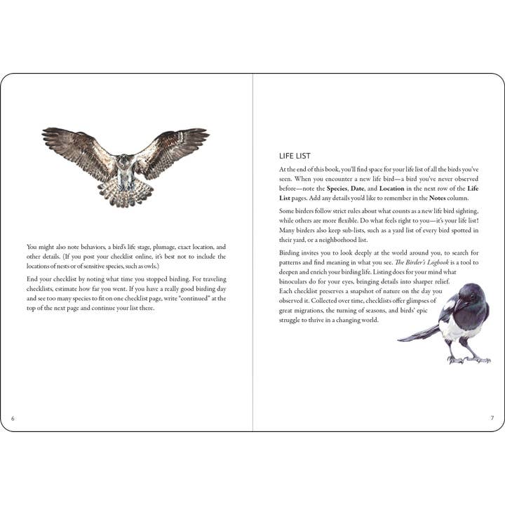 Peter Pauper Press - Wholesale Journal/Diary - The Birder's Logbook2