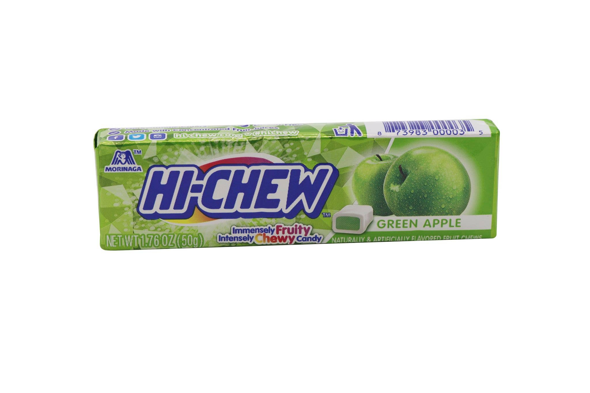 Grandpa Joe's Candy Shop - Wholesale Taffy - Hi-Chew Candy Green Apple Flavored, 15ct1