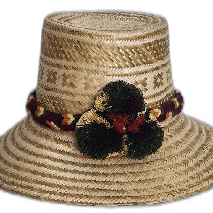 Athena handgefertigter Wayuu-Hut für den Großhandel von Wuitusu