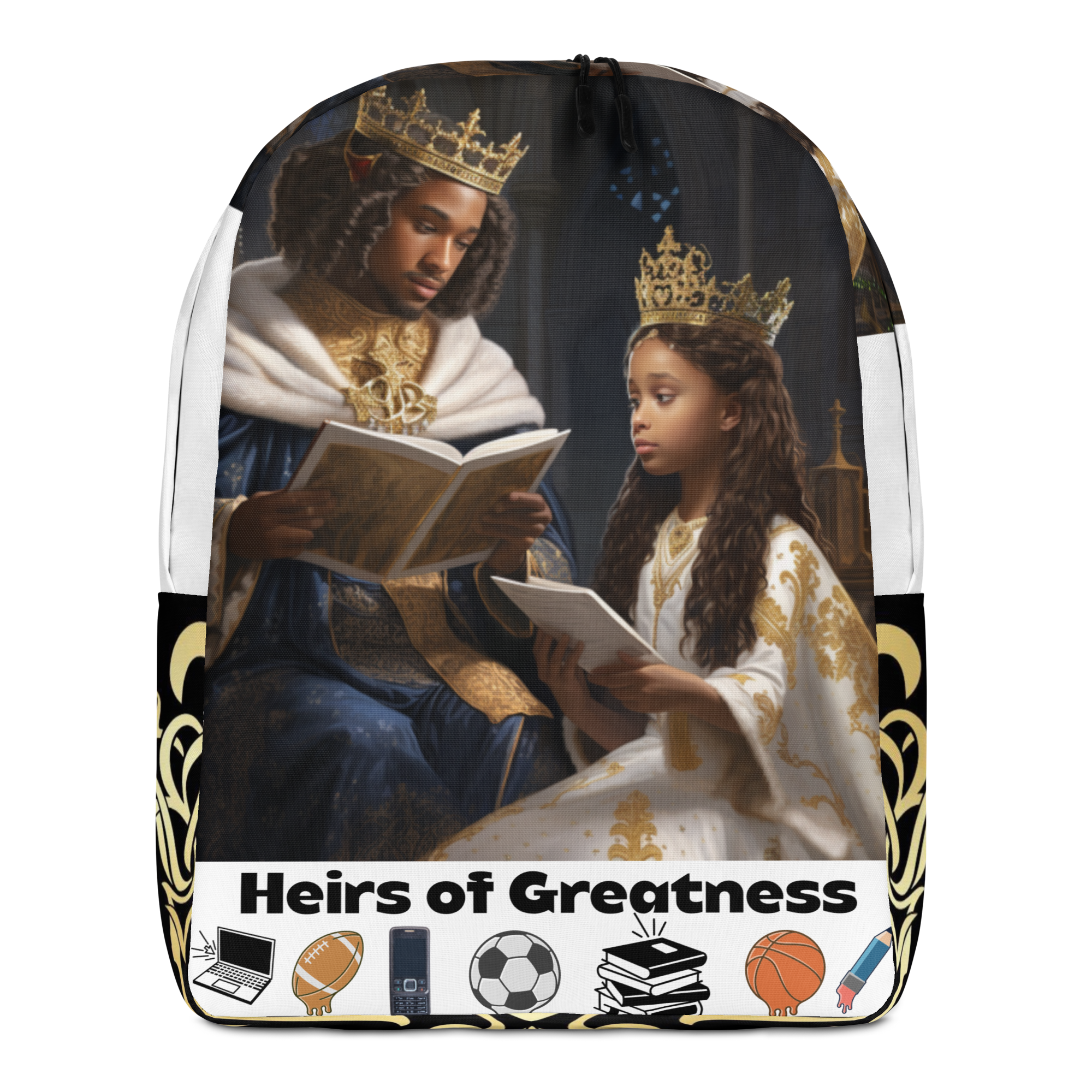 Diamond Eyes Enterprises - Wholesale Backpack - Unisex - Heirs of Greatness Backpack Collection1