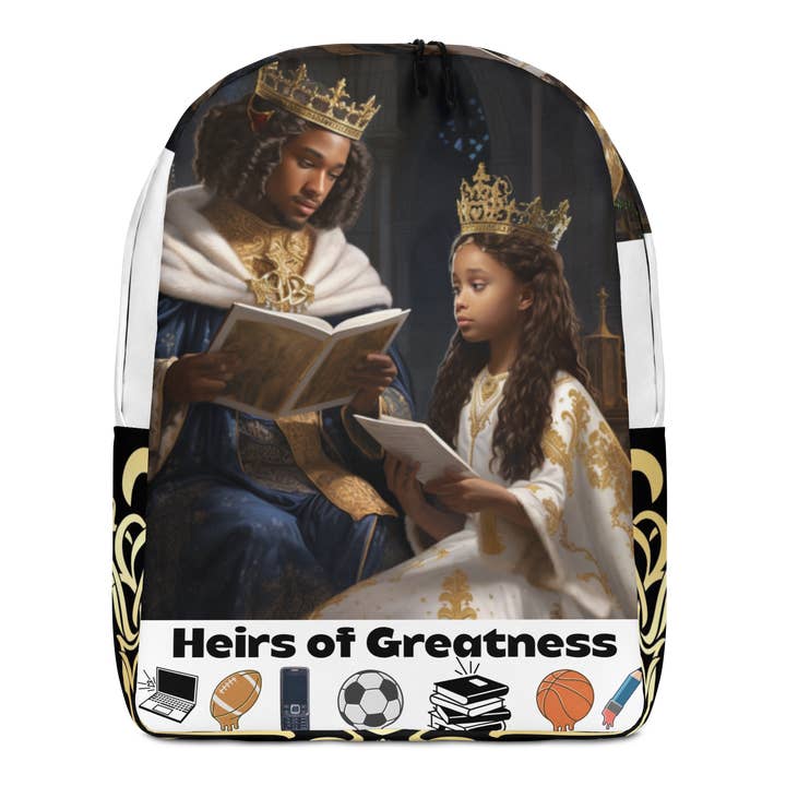 Diamond Eyes Enterprises - Wholesale Backpack - Unisex - Heirs of Greatness Backpack Collection1