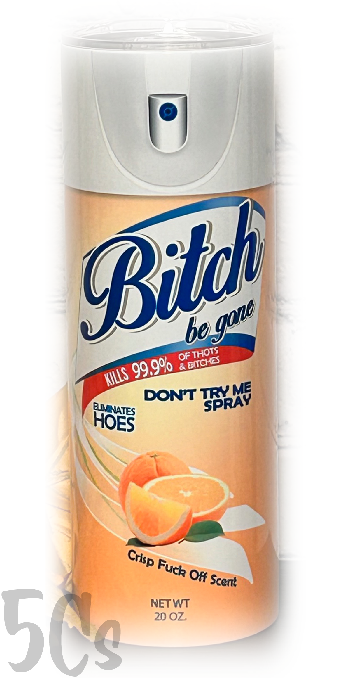 5C's Wholesale - Wholesale Insulated Mug/Tumbler - Bitch Be Gone Orange Tumbler2