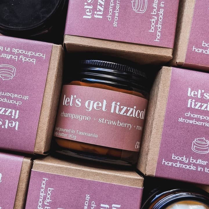 Everwood Candle Co. - Wholesale Body Balm/Butter - 'Let's Get Fizzical' Body Butter 90g