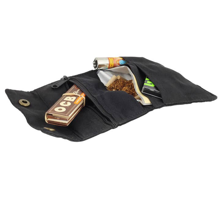 Tribal Trade GmbH - Wholesale Cigarette Case - Tobacco pouch black brass tobacco pouch swivel bag3