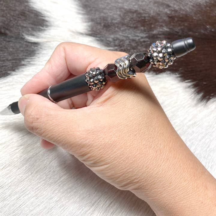 Fiona Accessories - Wholesale Pen - Beaded Pen Writing Instrument Stationery Colorful Gift2