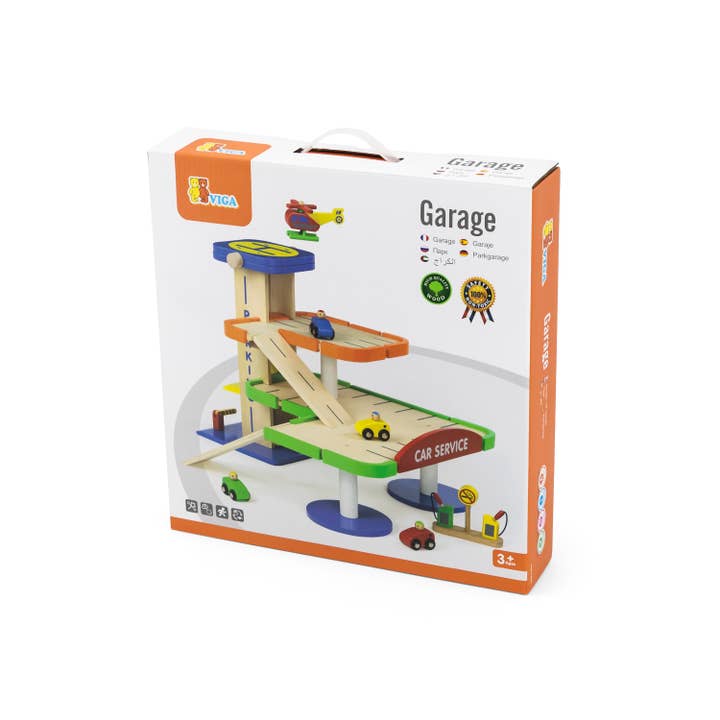 Trade Toys Limited - Wholesale Toy Set - Kids - Viga Garage Set