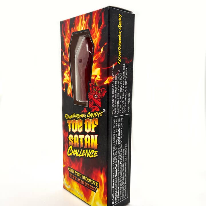 Mikey V's Foods - Venta al por mayor Gominolas - El Desafío Toe of Satan de Flamethrower Candy2