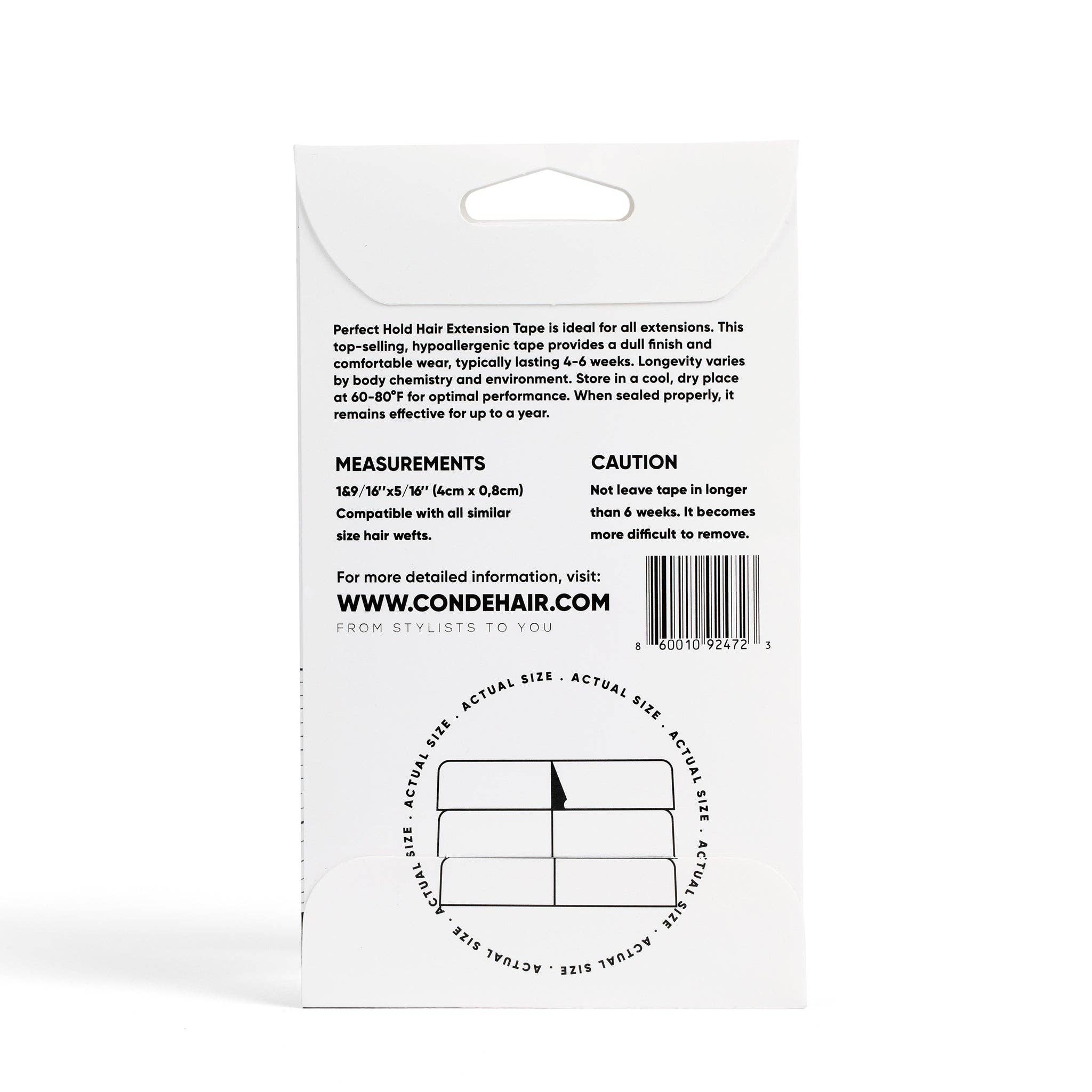 Conde Professional - Vente Extensions de cheveux - Ruban adhésif Perfect Hold pour extensions de cheveux1