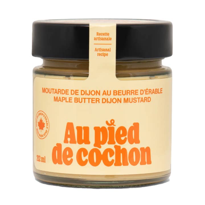 Mostarda Dijon com manteiga de xarope de ácer por atacado de Weekly Provisions