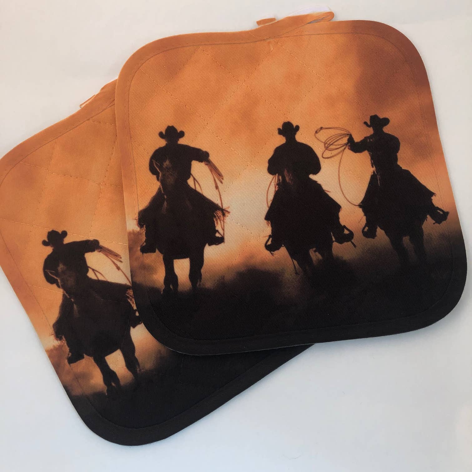 GP Originals - Wholesale Oven Mitt/Pot Holder - 3 Cowboy Pot holder2