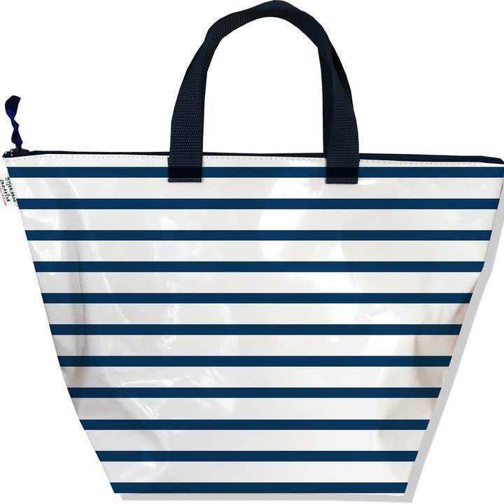 Bolso marinero azul con cremallera para venta al por mayor de BISTRAKOO