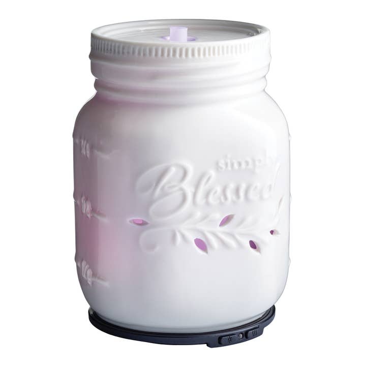 Ultra Sonic Essential Oil Diffuser-Mason Jar for wholesale by Candle Warmers Etc.