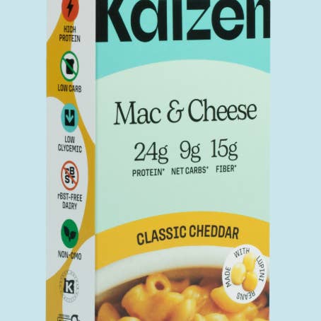 Kaizen High Protein (24g) Cheddar Lowcarb Mac & Cheese and other Purchase Wholesale moments katzenfutter. Free Returns & Net 60 Terms on Faire trending on Faire.
