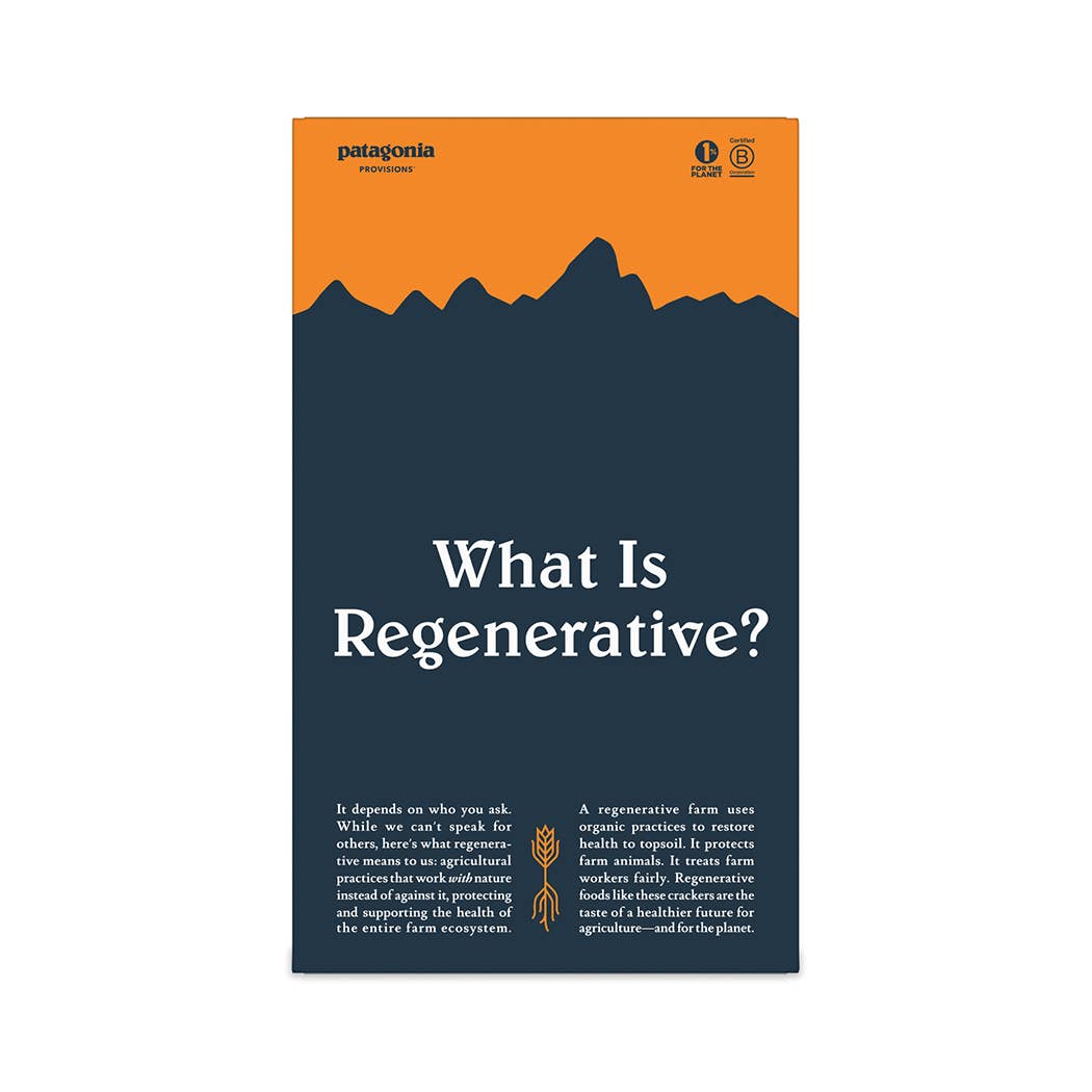 Patagonia Provisions - Wholesale Crackers - Crackers - Organic Toasted Cheeze Crackers (4.4 oz box)3