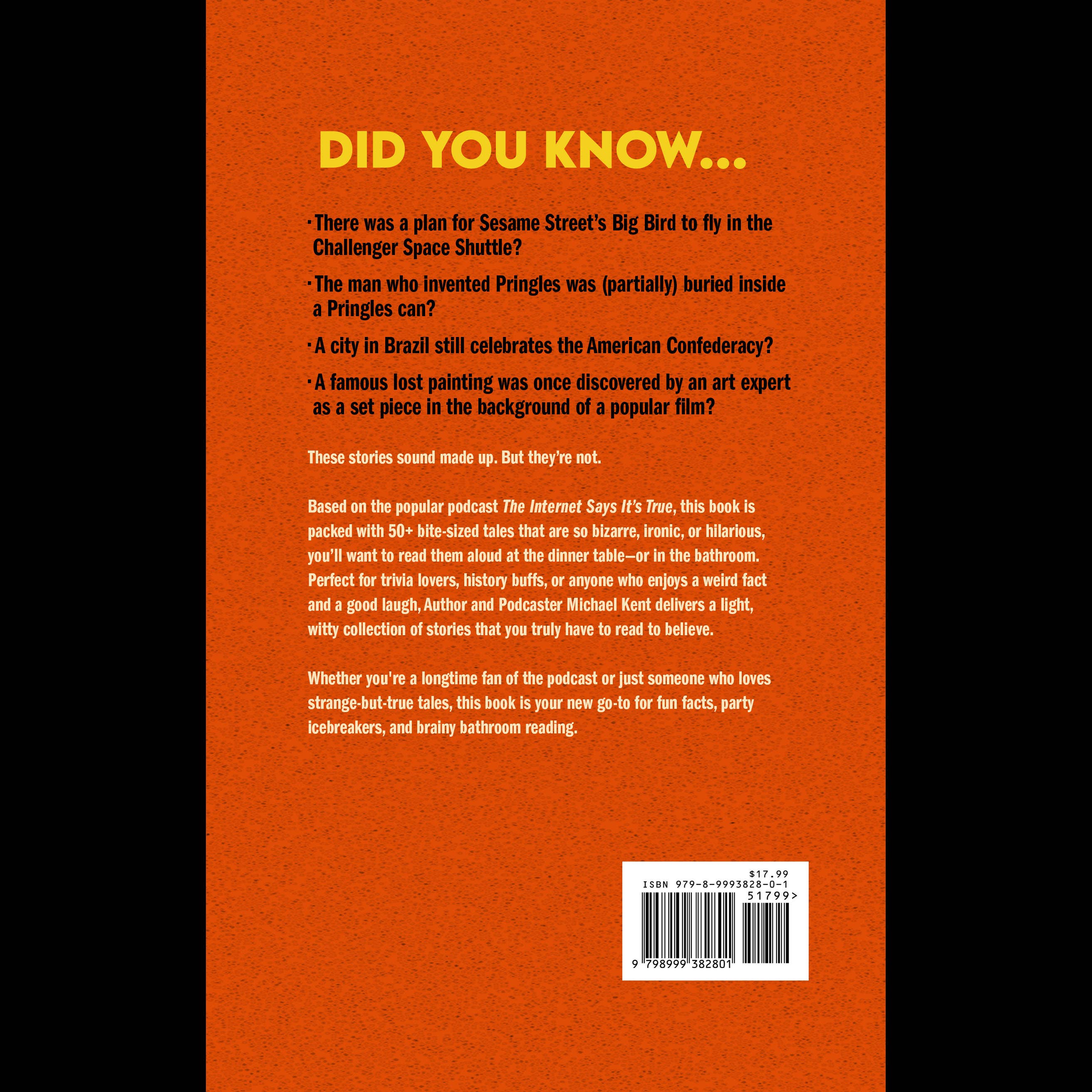 The Internet Says it's True - Vente Humor - L'Internet dit que c'est vrai.2