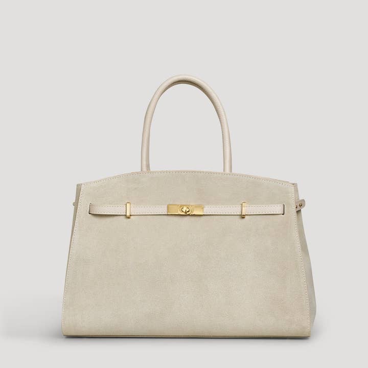 Driade Bag in Beige Suede and Dollar Leather and other Purchase Wholesale exclusieve sieraden. Free Returns & Net 60 Terms on Faire trending on Faire.