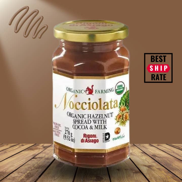 Rigoni di Asiago Nocciolata with milk Hazelnut Spread for wholesale by Casacella Foods