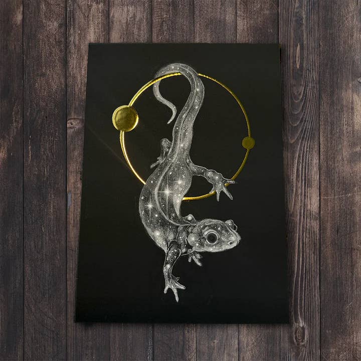 Brian Serway - Wholesale Art Print - Gold Foil Print Cards