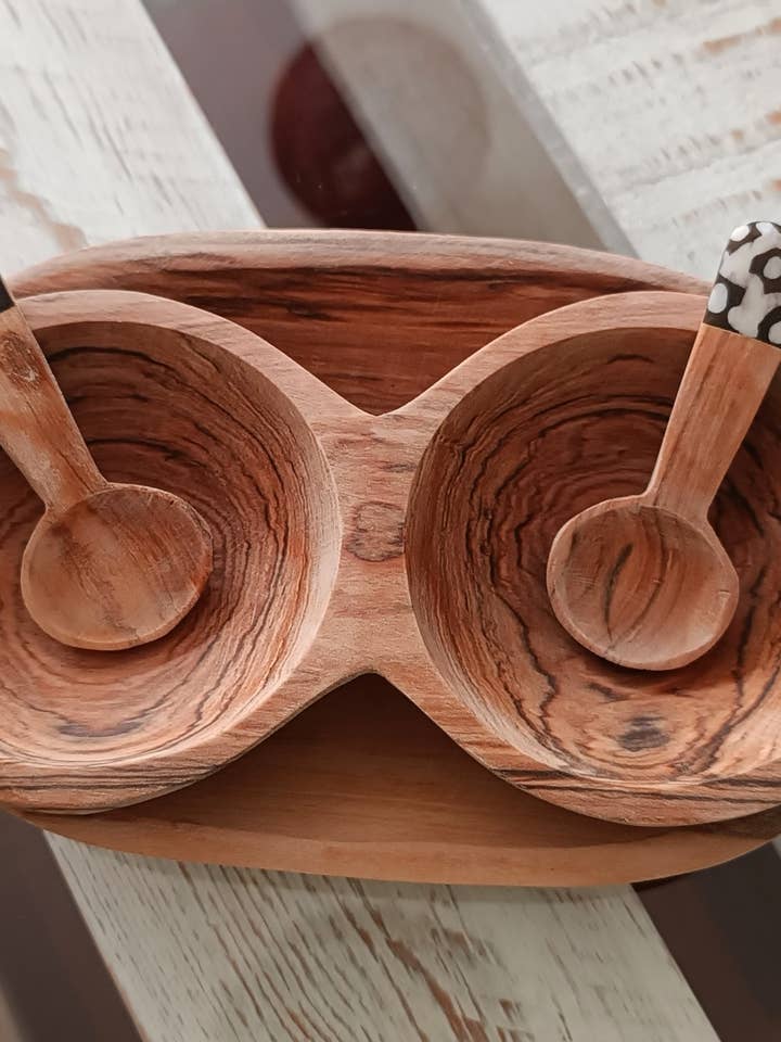 Ciotola di legno per candele – Ciotola per impasto da fattoria per la vendita all'ingrosso da parte di African Craft Collection