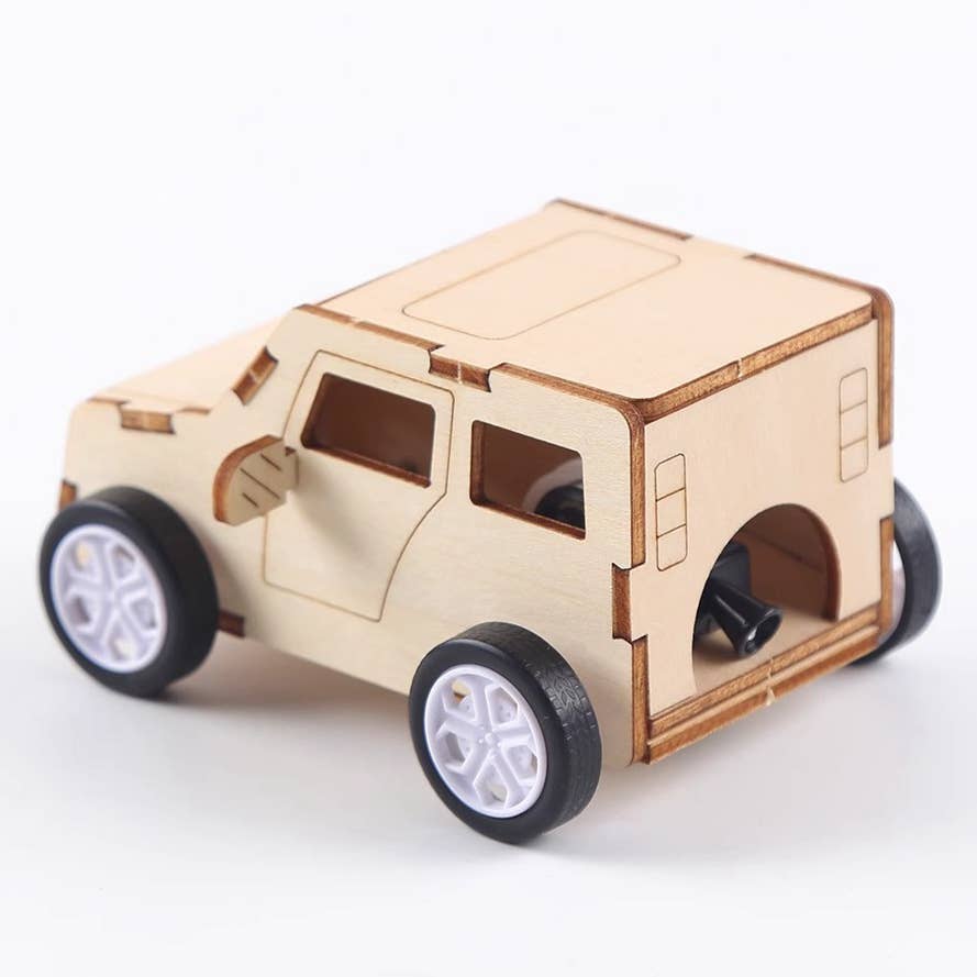 Kitsville - Wholesale Toy Car/Truck - Kids - Pull String Car DIY Kit, Educational STEM Toy for Kids1