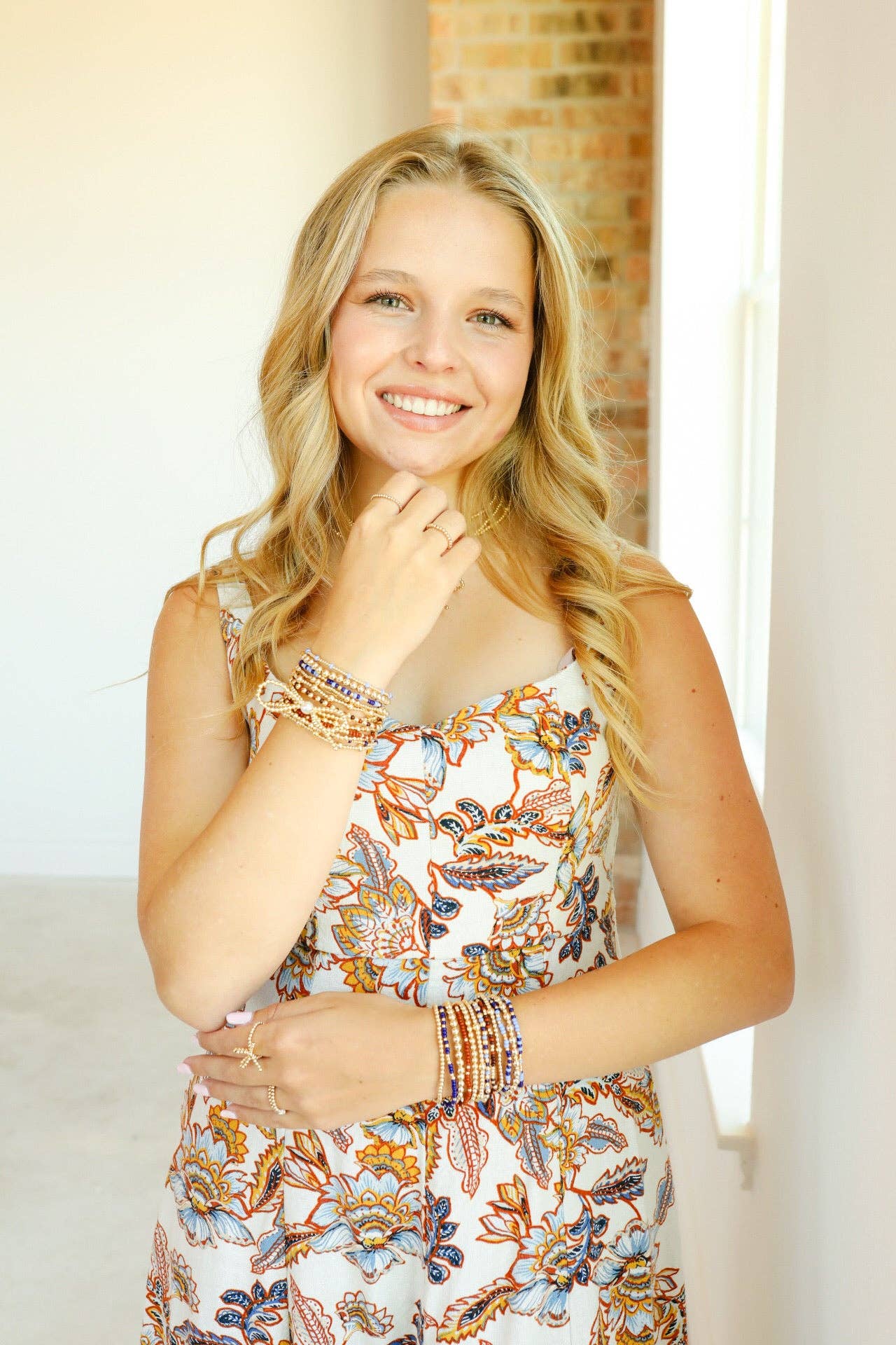 Beaded Blondes – wholesale Beaded bracelet – Demi Bracelet in Black2