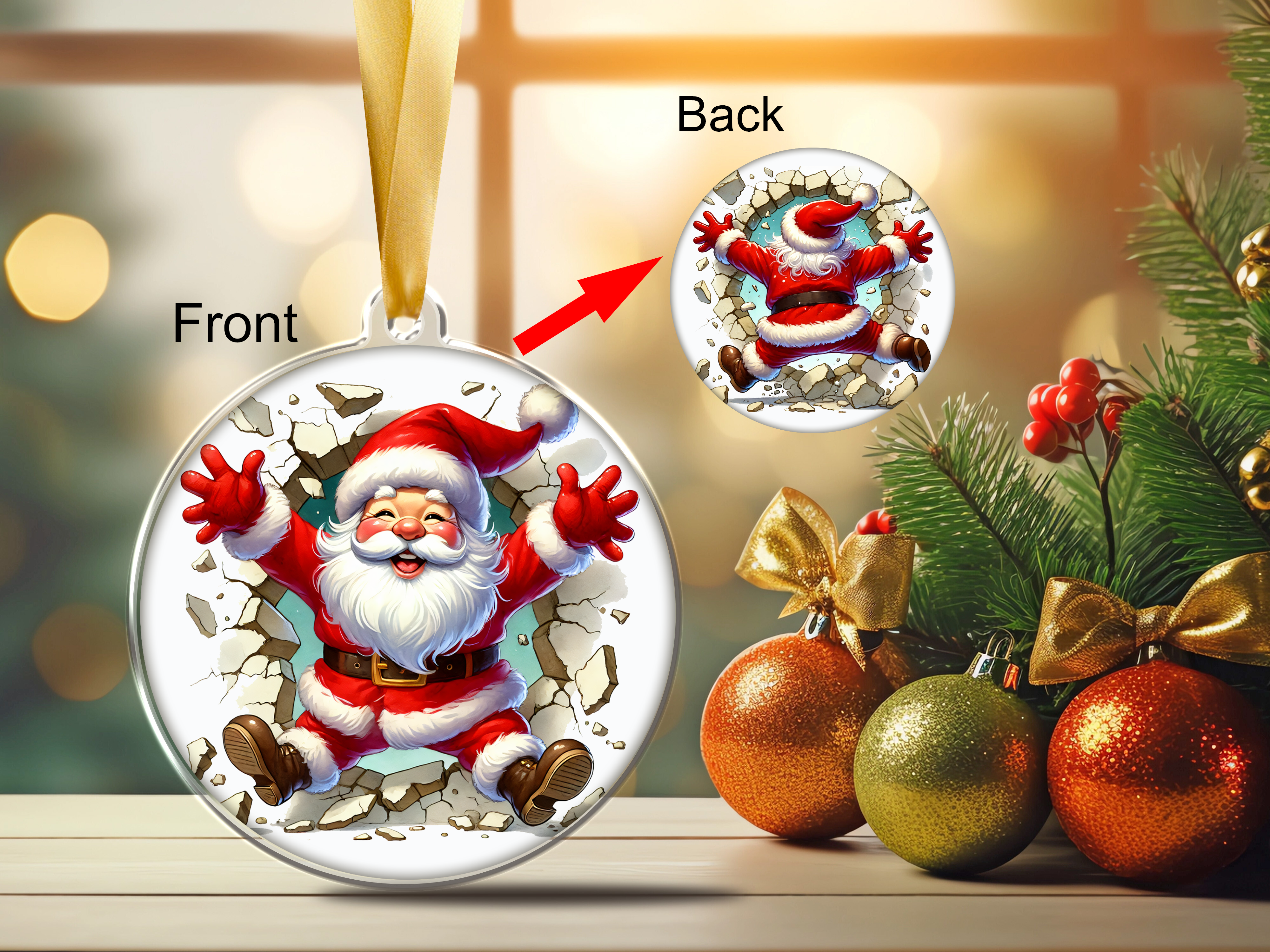 Knot so crafty - Vente Objets de décoration - Père Noël0