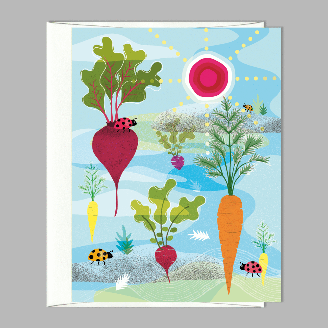 An Li Studio - Vendita all'ingrosso Biglietti di auguri generici - Biglietto di auguri per amici con coccinella0