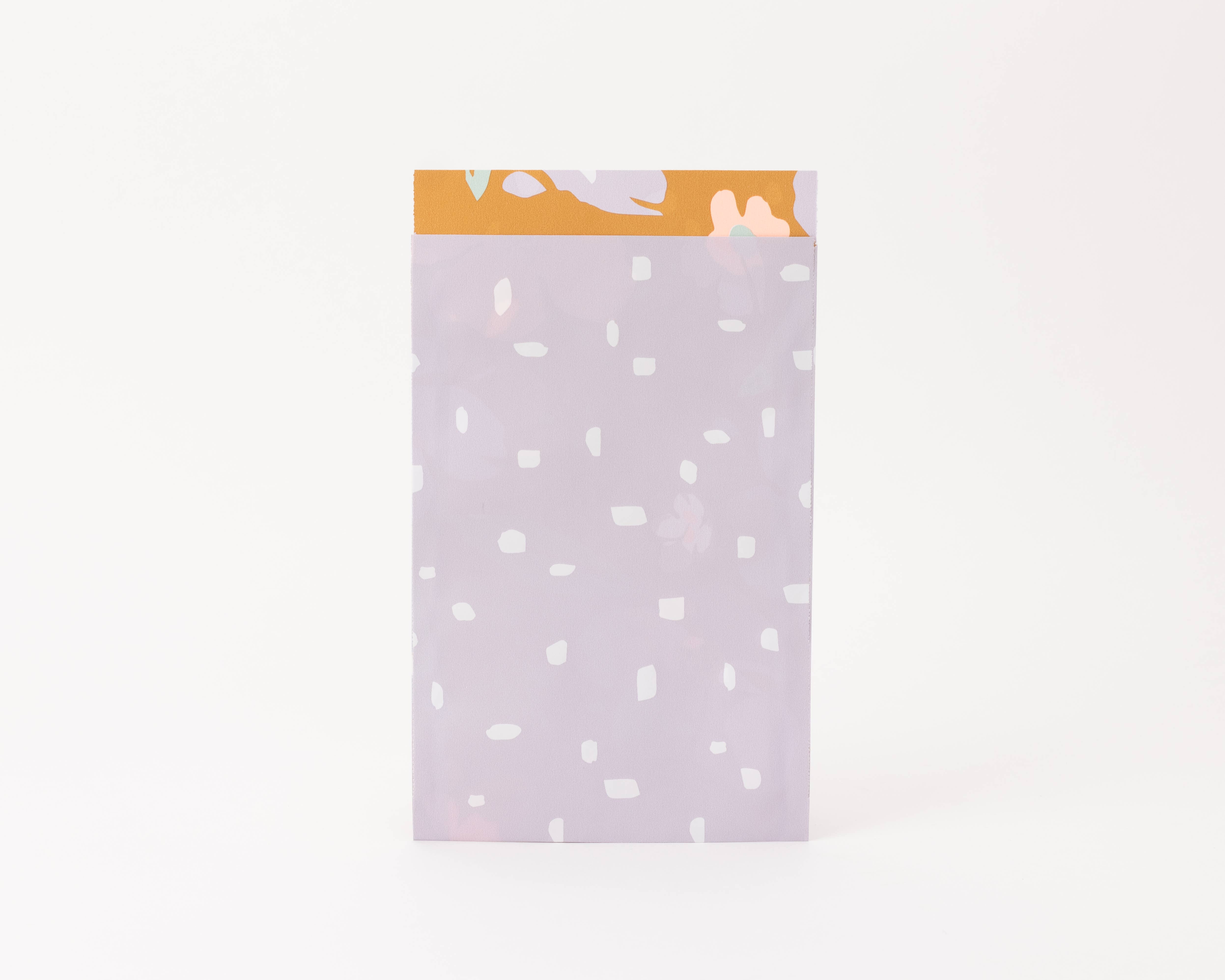 liebevoll verpackt - Vendita all'ingrosso Buste regalo - Minimalismo dei sacchetti di carta, lilla1