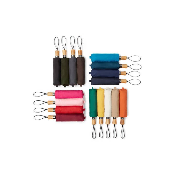 Auto Open/Close Ince Folding Umbrella - Beechwood Handle and other Purchase wholesale craft umbrellas. Free returns & net 60 terms on Faire trending on Faire.