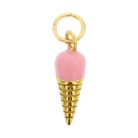 Ice Cream Cone Charm for wholesale by Lotus Jewelry Studio