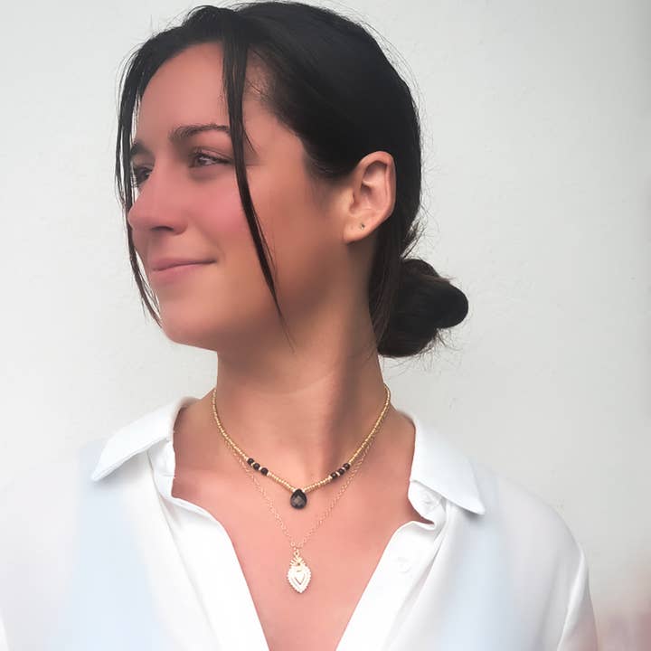 MOHAVENA onyx ketting voor wholesale door Moira Bijoux Creation