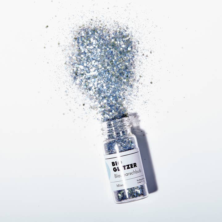 BIOGLITZER | BLAUBARSCHBUB | 5 GRAMM für den Großhandel von BIRKENSPANNER