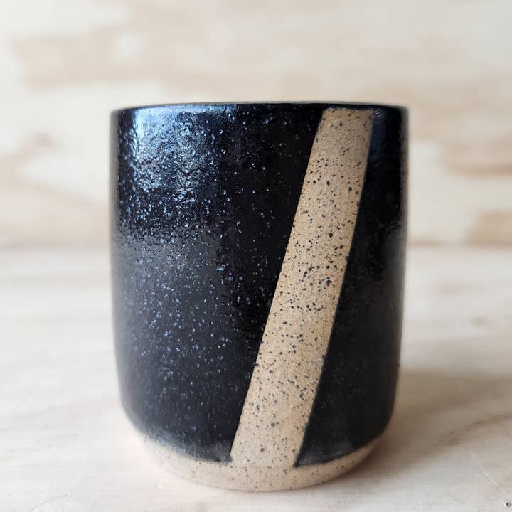 Tactile Earth - Wholesale Shot glass - Match Strike Jar / 2 oz Shot Glass: Charcoal Black2