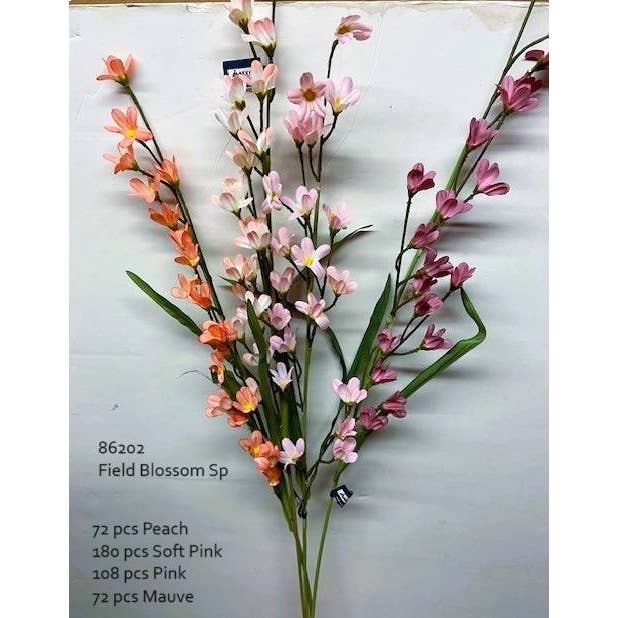 Cappel's Inc. - Wholesale Artificial Flowers - Silk Field Blossom Spray