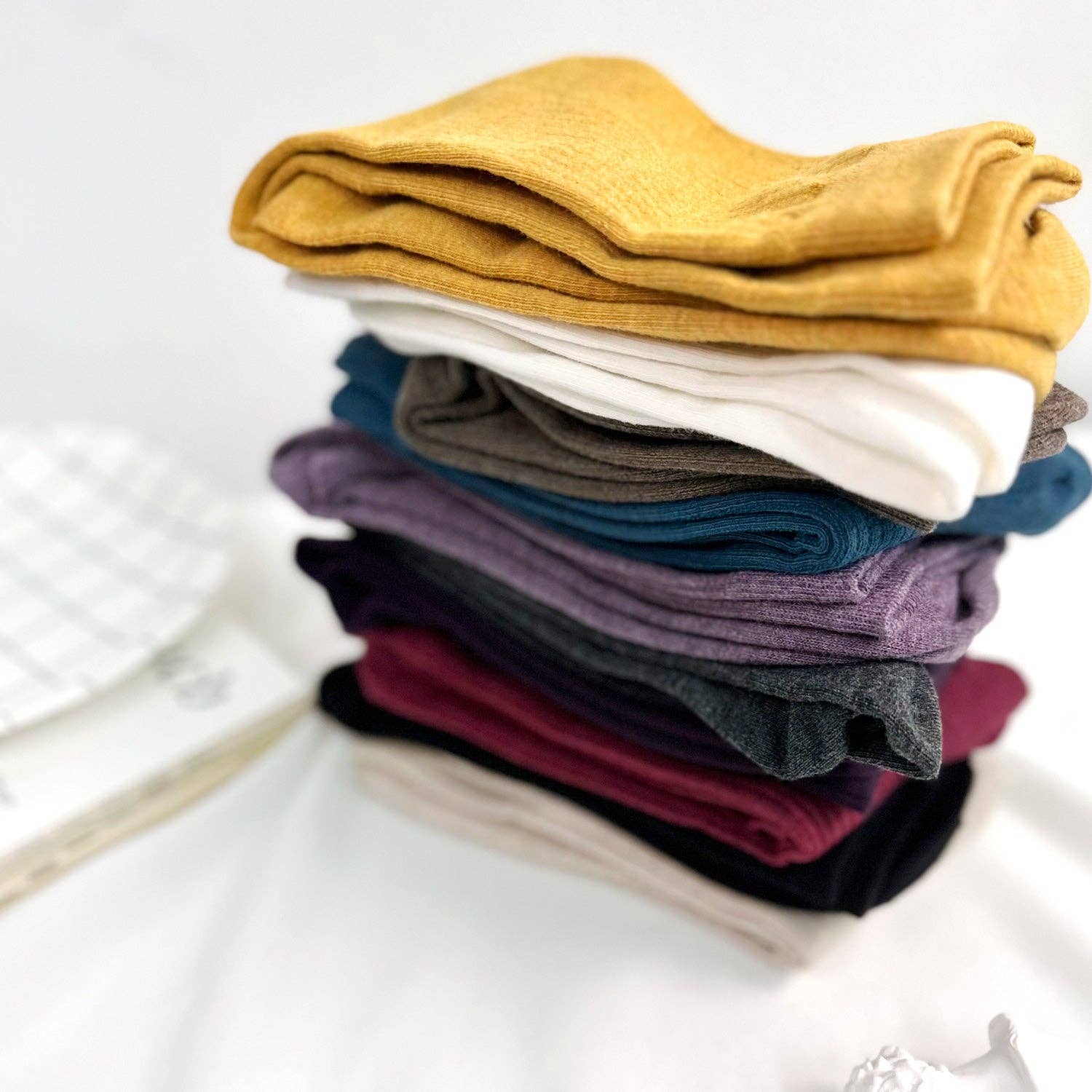 7DAYSSOCKS – Engroshandel Strømper - Dame – Kvinders Crew High Pleat Sokker16