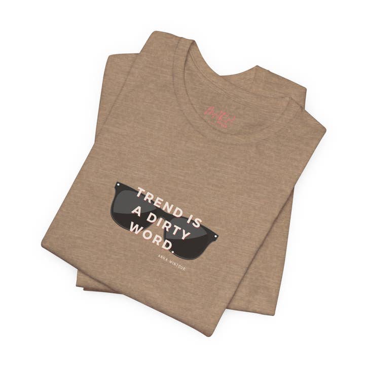 T-shirt citation d'Anna Wintour pour fashionistas pour la vente par MARA Style