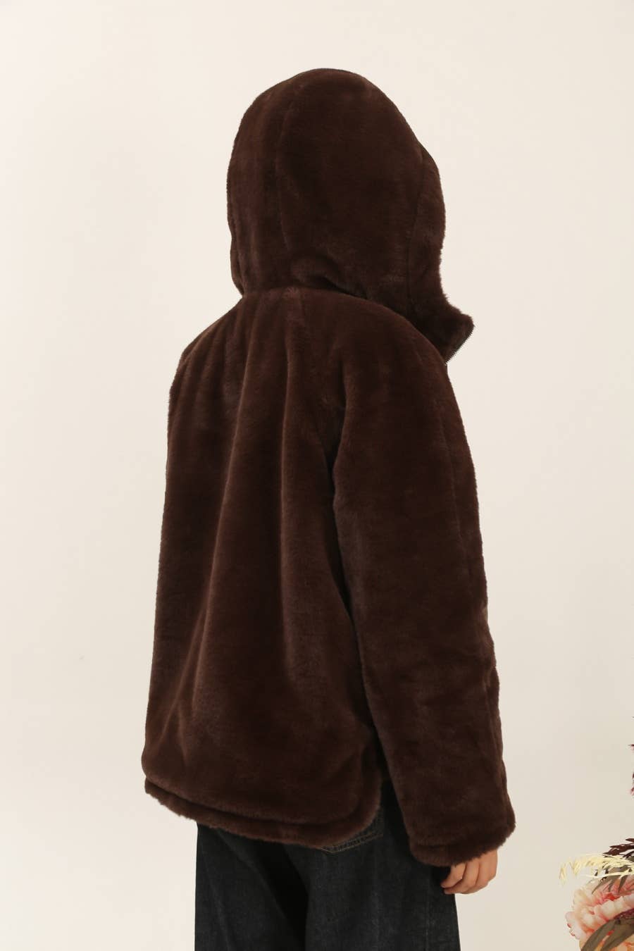 Attrait Paris - Wholesale Parka - Women's - Short hooded parka, reversible fur21
