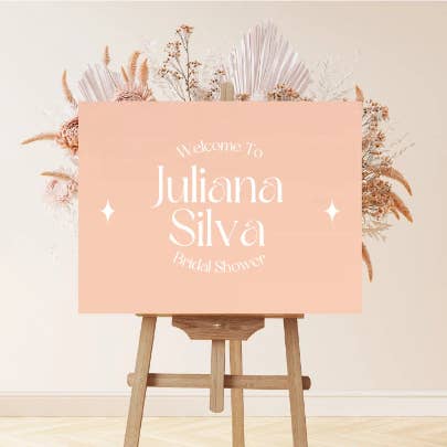 Bridal shower sign | Hens sign | Boho | bachelorette | bride to be sign for wholesale by Lavender Co Creative