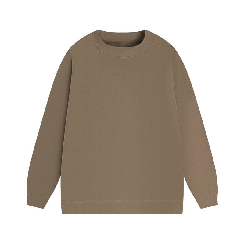 Rosa Clothing - Wholesale T-Shirt - Women's - Basic Loose casual crewneck t-shirt long sleeve Sweatshirt3