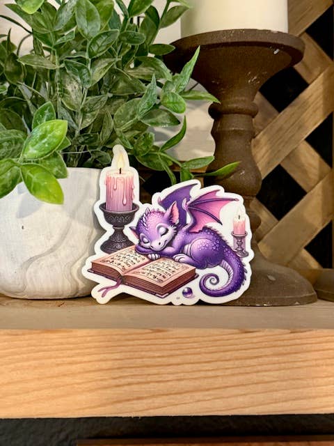 Briar layne - Wholesale Decorative Tabletop Object - Dragon Bookish Shelf Sitter Decor    0