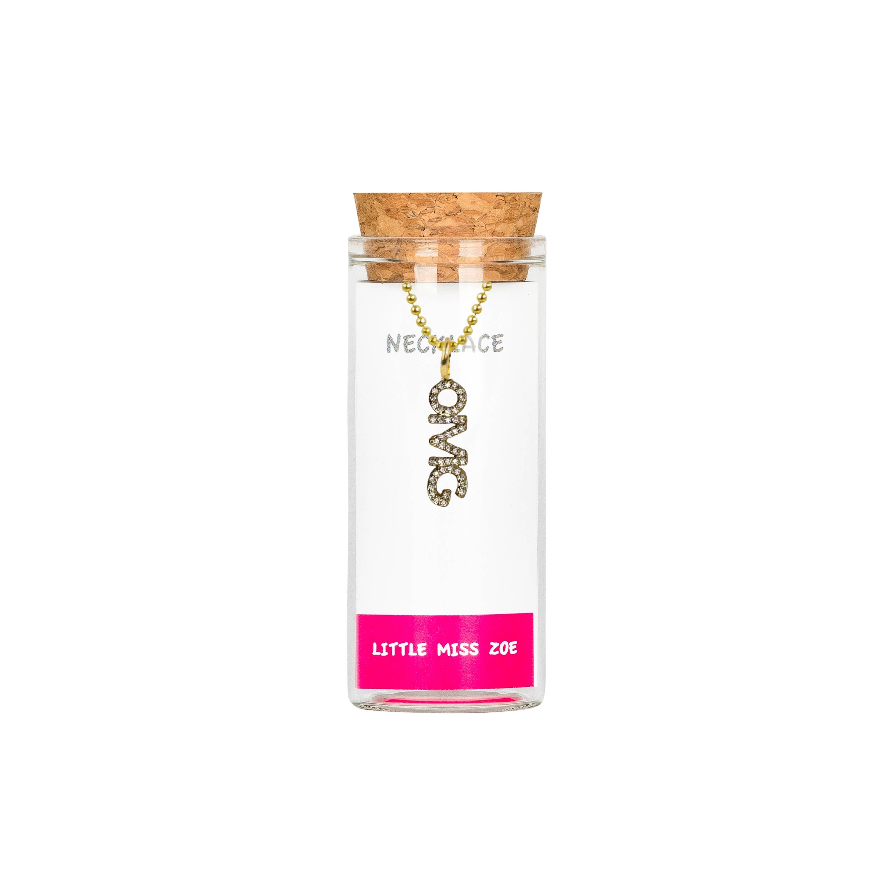 Little Miss Zoe - Wholesale Kids Necklace - Kids - Kids Charm Necklace in a glass bottle39