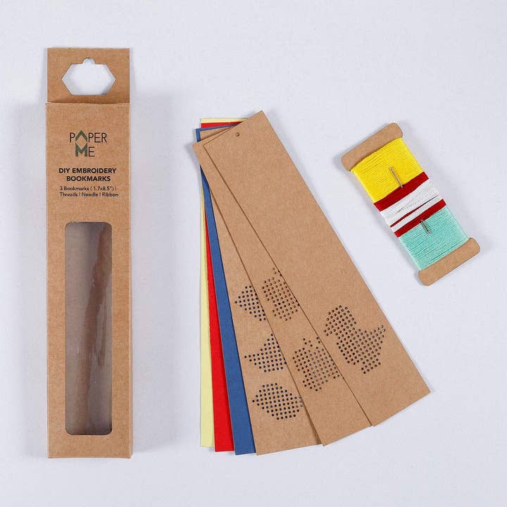 Kit de broderie DIY pour marque-pages pour la vente par Zwende