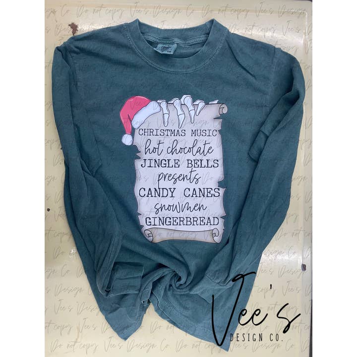 Christmas Scroll for wholesale by Vee's Design Co.