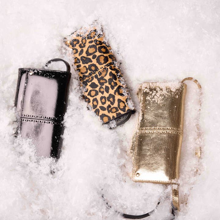 Maradji - Wholesale Messenger Bag - Women's - GOLDEN COPPER LEATHER POUCH GINA4