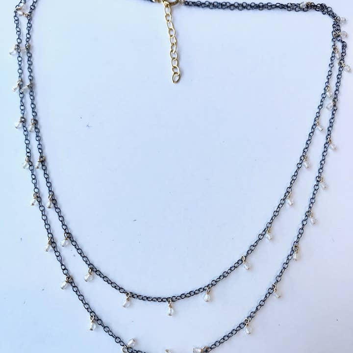 Sonya Renee Jewelry - Vendita all'ingrosso Collane a catena e maglie - Sabrina Doppio Oro5